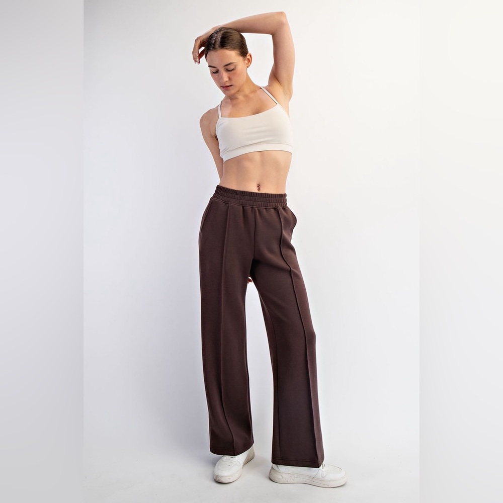 🌵#514. Scuba Pants - Espresso